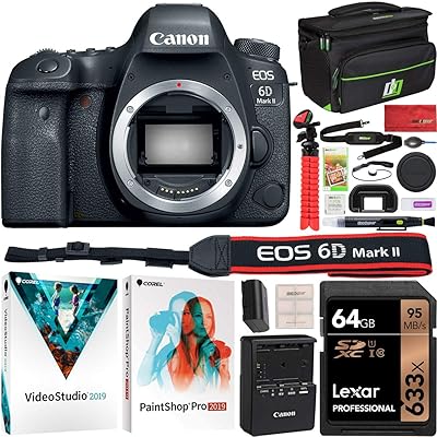 Canon EOS 6D Mark II DSLR Camera Bundle with Wi-Fi, Uganda Ubuy