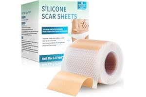 Silicone Scar Sheets, Silicone Scar Tape(1.6”x 60” Roll-1.5M), Silicone Scar Strips
