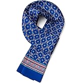 Mariorlsy Men‘s Double-Sided Scarf - All-Season Lightweight Shawl & Headwear, Silk-Like, Gift Packed
