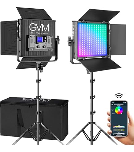 Amazon.com : Fotodiox Pro FlapJack Studio (C-700RSV) Bicolor LED