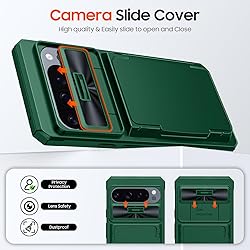 CENMASO for Google Pixel 9 Pro XL Case with Card