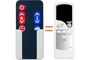 XINJISHIMIN Replacement Remote Control for Signature by Ashley Electric Fireplace EF30-23B EF16-23 EF30-30A W100-101