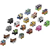 Thomas & Friends Toy Trains MINIS 20 Pack of Miniature Push-Along Engines & Railway Vehicles for Pretend Play Preschool Kids