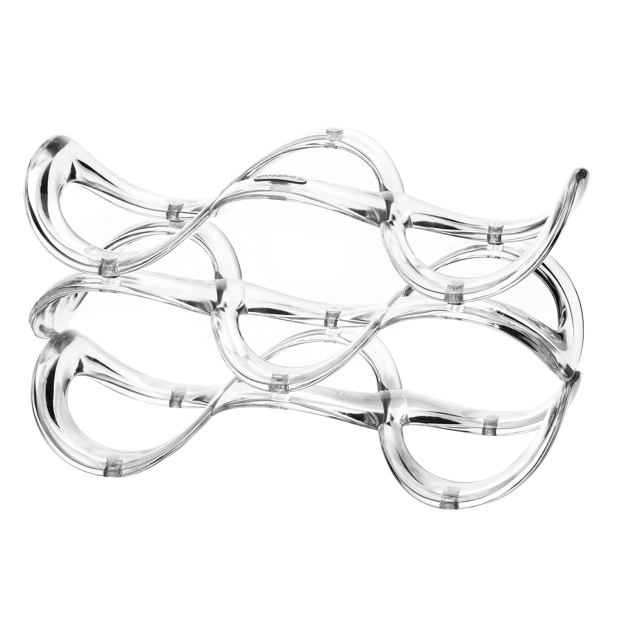 Guzzini Cuvée Bottle rack White/Brown One Size