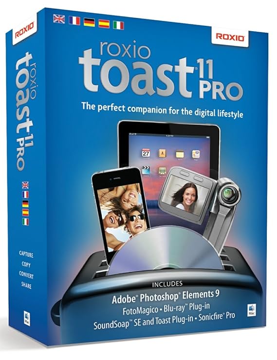 Roxio Toast 11 Pro (inkl. Adobe Photoshop Elements 9)