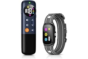 Dog Shock Collar with Remote - 3300FT Dog Training Collar, IPX7 Waterproof Shock Collar for Dogs, Beep Vibration and Shock Mo