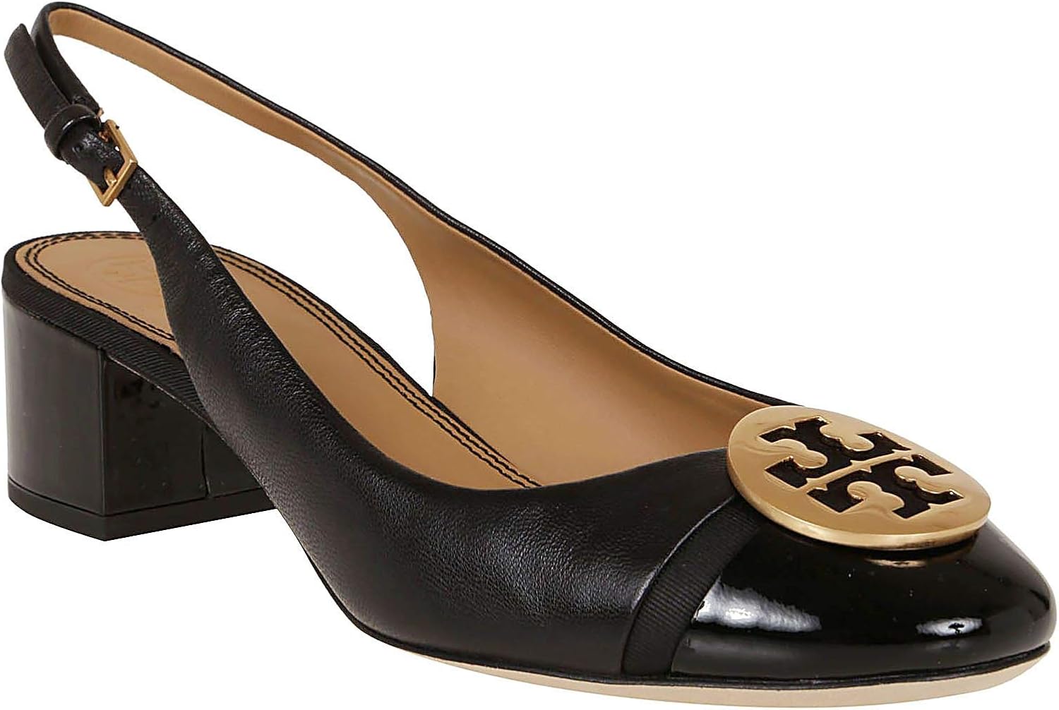 tory burch black heels