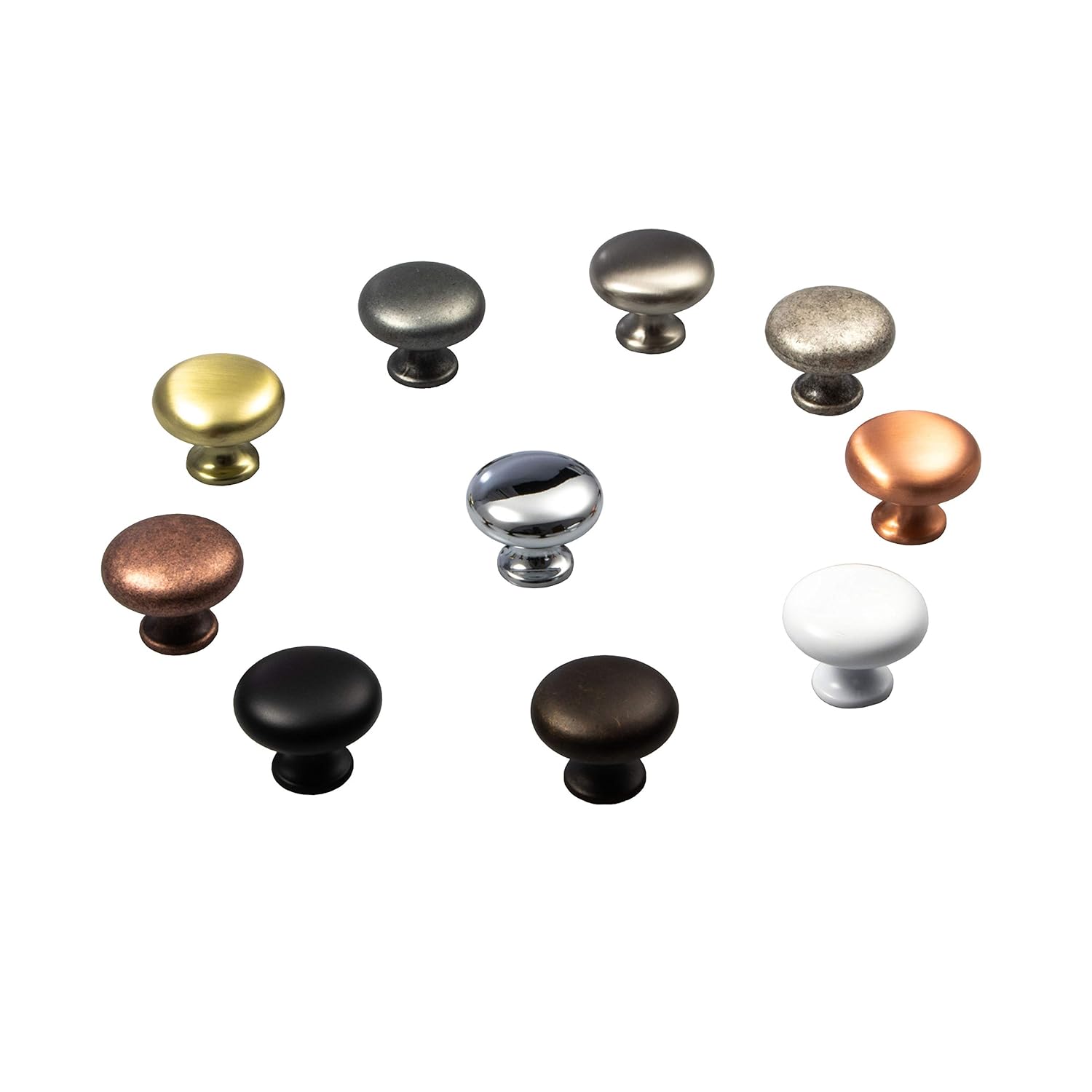 Kommoden-Knopf Küche mit Ø 31 mm 1 Stück Gedotec Design Möbelknopf