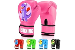 YORWHIN Kids Boxing Gloves for Boys & Girls, Youth Boxing Training Gloves for Kids Age 3 to 9 Years, 4OZ Training Sparring Gloves for Punching Bag Kickboxing Muay Thai MMA