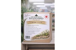 Vermiculite 4L – Organic Horticultural Grade – Increases Water & Nutrient Retention – Ideal for Seed Germination, Rooting Cut