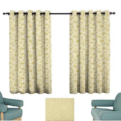 Amazon Com Sanring Birthday Bedroom Curtains Abstract Present