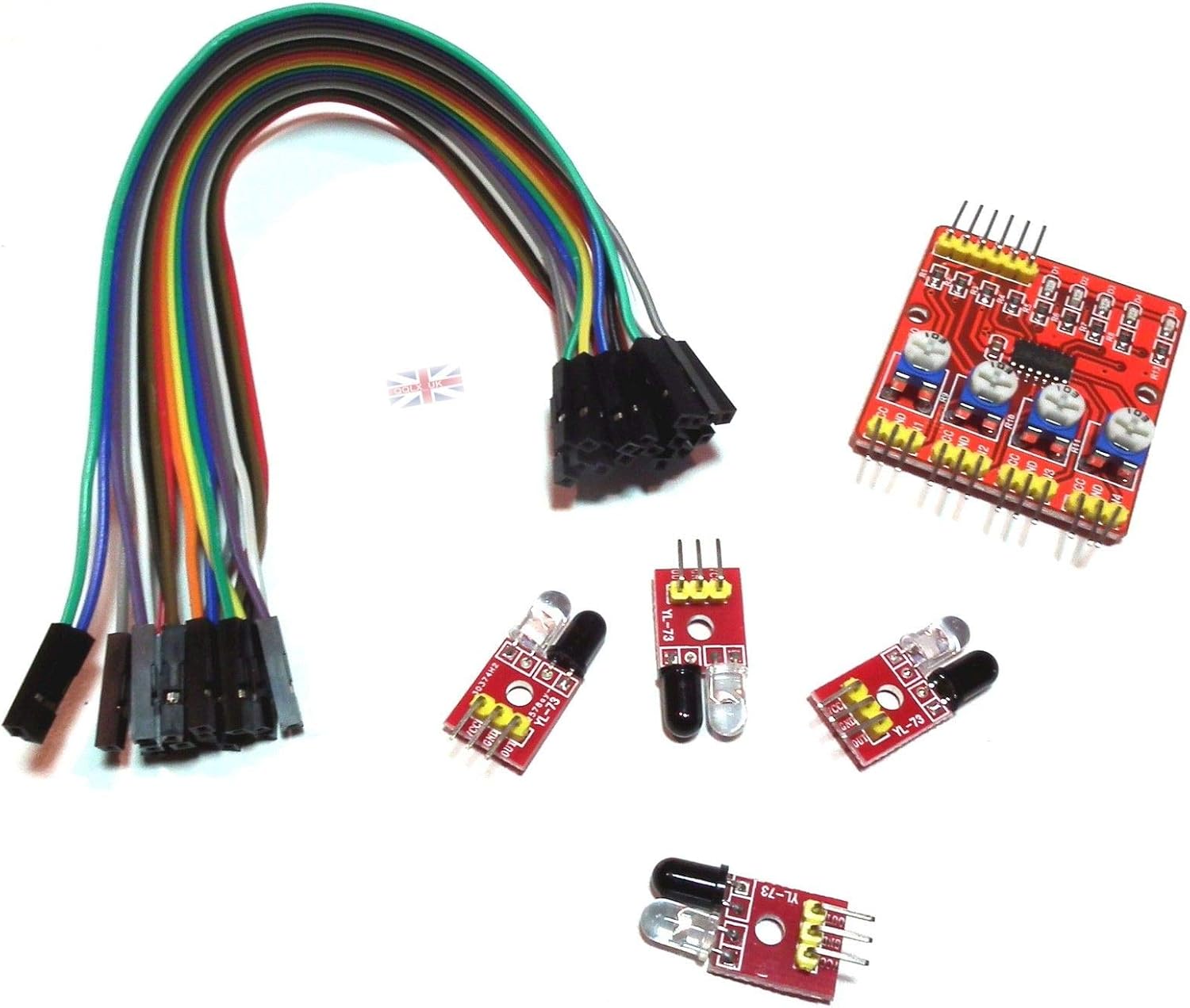 Generic Ed 4 Cha Tracked 4 Channel Channel Amazon Co Uk Electronics
