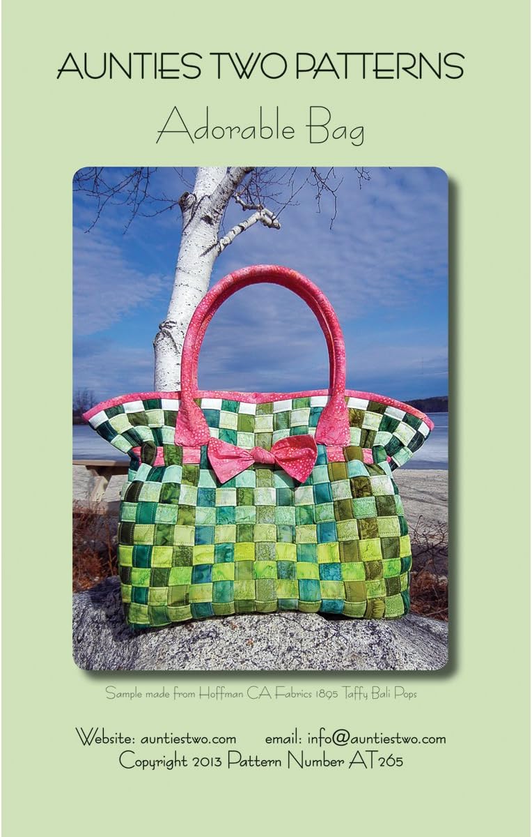 Aunties Two Patterns-Adorable Bag