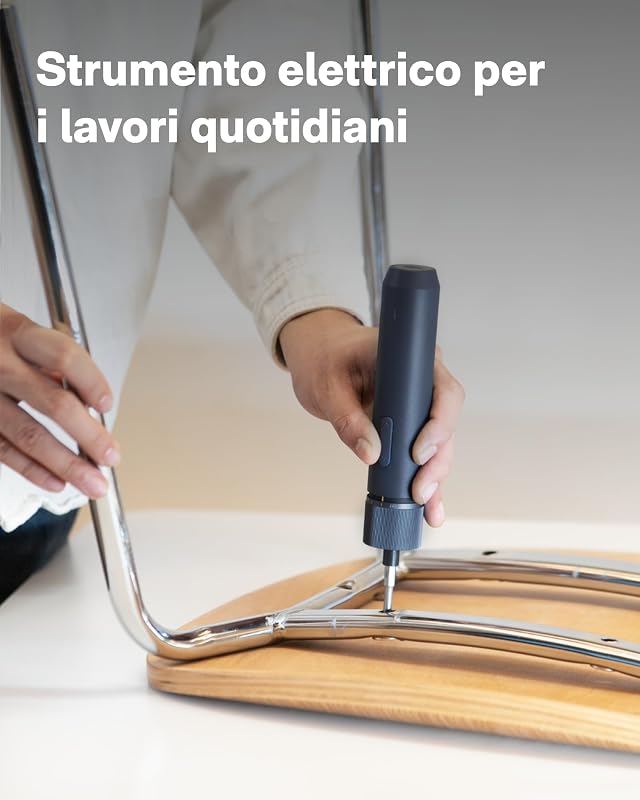 40 Pezzi Cassetta Attrezzi Completa, Set Cacciavite Elettrico