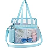 USPECLARE Clear Bag for Stadium Events,Transparent Bag for Work Sports Games Concerts Travel Gym