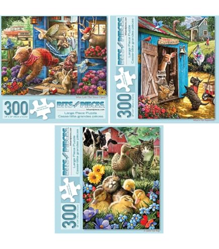 Amazon.com: Bits and Pieces – Value Set of Three Large 300
