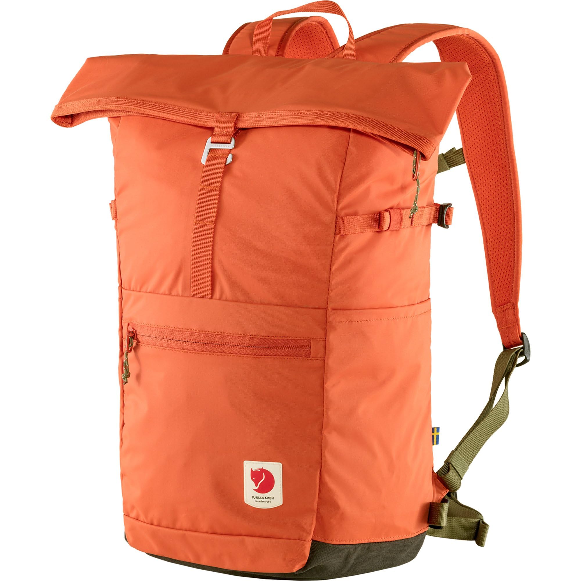 Fjallraven 23222-333 High Coast Foldsack 24 Sports backpack Unisex Rowan Red Size One Size
