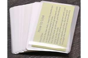 ONLYKXY 2.5x3.7-Inches Transparent Universal Thermal Laminating Sheets Pouches Premium Films for Laminator Machine - Photo Paper Files Card Picture Safe for Office 100Pcs