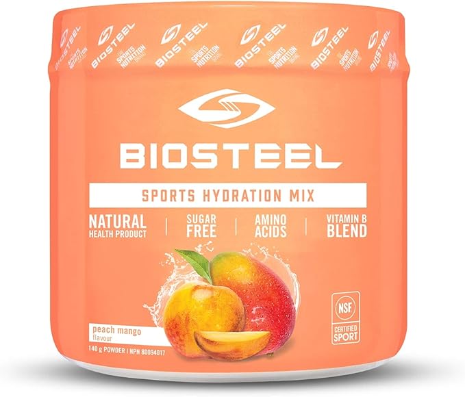 Biosteel High Performance Sports Drink Powder, Naturally Sweetened with