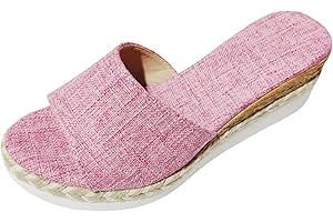 Sandals Women Dressy Summer,Espadrille Wedge Sandals for Women Womens Sandals Comfortable Slip On Summer Strap Sandals