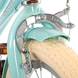 STITCH MANCHI 12 Inch Kids Bike with Basket Stabiliser Mint Green view 9