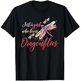 Dragonflies Animals Women Gift Idea Dragonfly T-Shirt