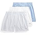 POLO RALPH LAUREN Men's Classic Fit Cotton Woven Boxers, 3 Pack