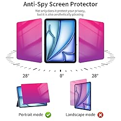 Juvraixo Privacy Screen Protector for iPad Pro 11