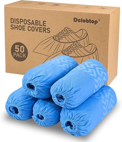 Shoe Covers Disposable Non-slip,Durable Recyclable Booties for