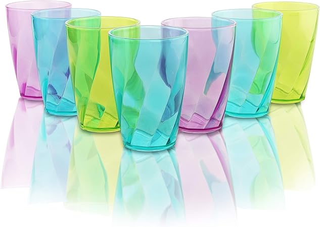 Bicchieri da cocktail riutilizzabili bianchi 420ml
