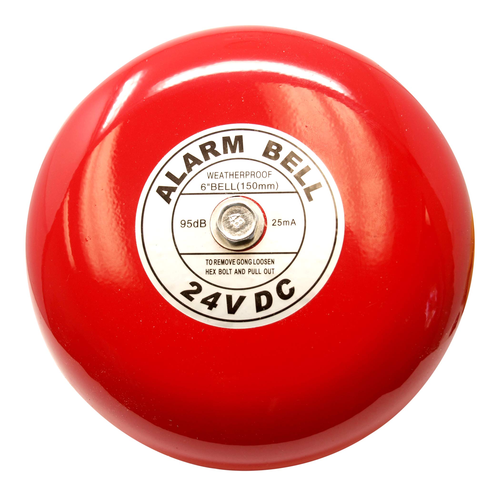 Fire Alarm Bell, Security Bell, Boat Alarm Bell, 24 Volt DC, 6", Buy