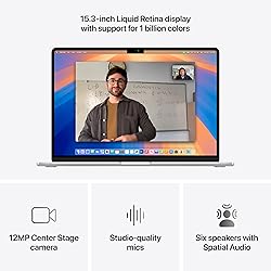 Apple 2025 MacBook Air 15-inch Laptop with M4