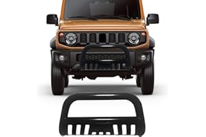 MOTORHOT Bull Bar Compatible with 2005-2015 Toyota Tacoma 3" Tube Brush Push Grille Guard Front Bumper Include Mounting Brackets (Black)