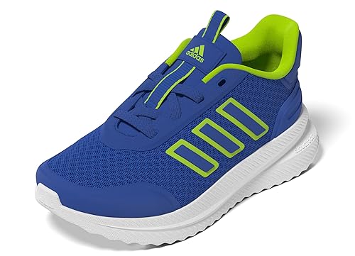 adidas X_PLR Path Sneaker, Team Royal Blue/Solar Slime/White, 13 US Unisex Little Kid
