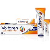 Voltaren Arthritis Pain Gel, One 100 g Tube and one 20 g Travel Size Tube | Prescription Strength Topical Arthritis Pain Relief with Diclofenac, Targets Inflammation, Improves Mobility, Easy Open Cap