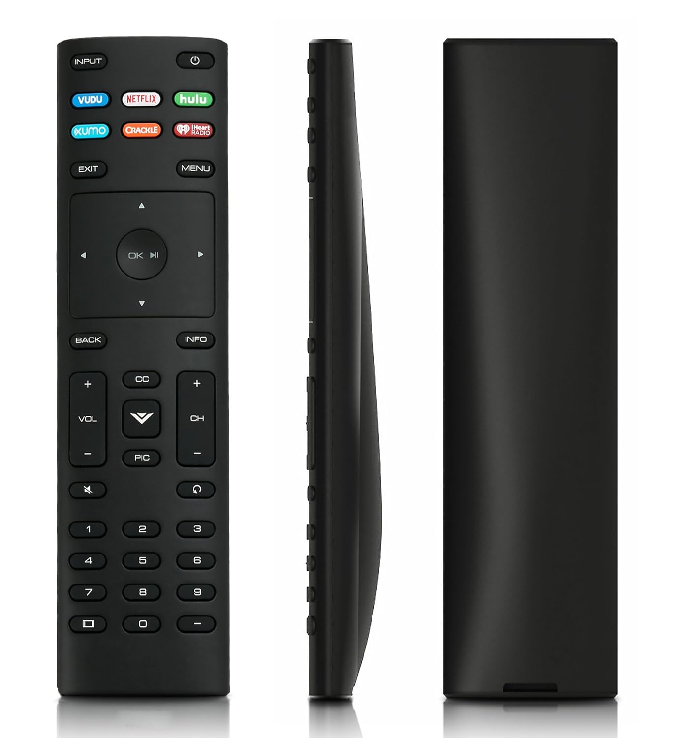 Amazon.com: New XRT136 Remote fit for VIZIO Smart HDTV D24F-F1 D43F-F1  D50F-F1: Home Audio & Theater