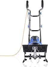 Hyundai Electric Garden Tiller Cultivator Rotavator 1050W 360mm 10m Cable view 3