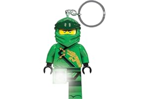 IQ LEGO Ninjago Large 3 Inch Tall Figure Keychain Light - Lloyd (KE150H)