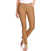 YELETE Women's Five Pocket Jean Leggings