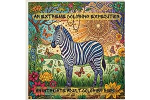 An Extreme Coloring Expedition: An Intricate Adult Coloring Book