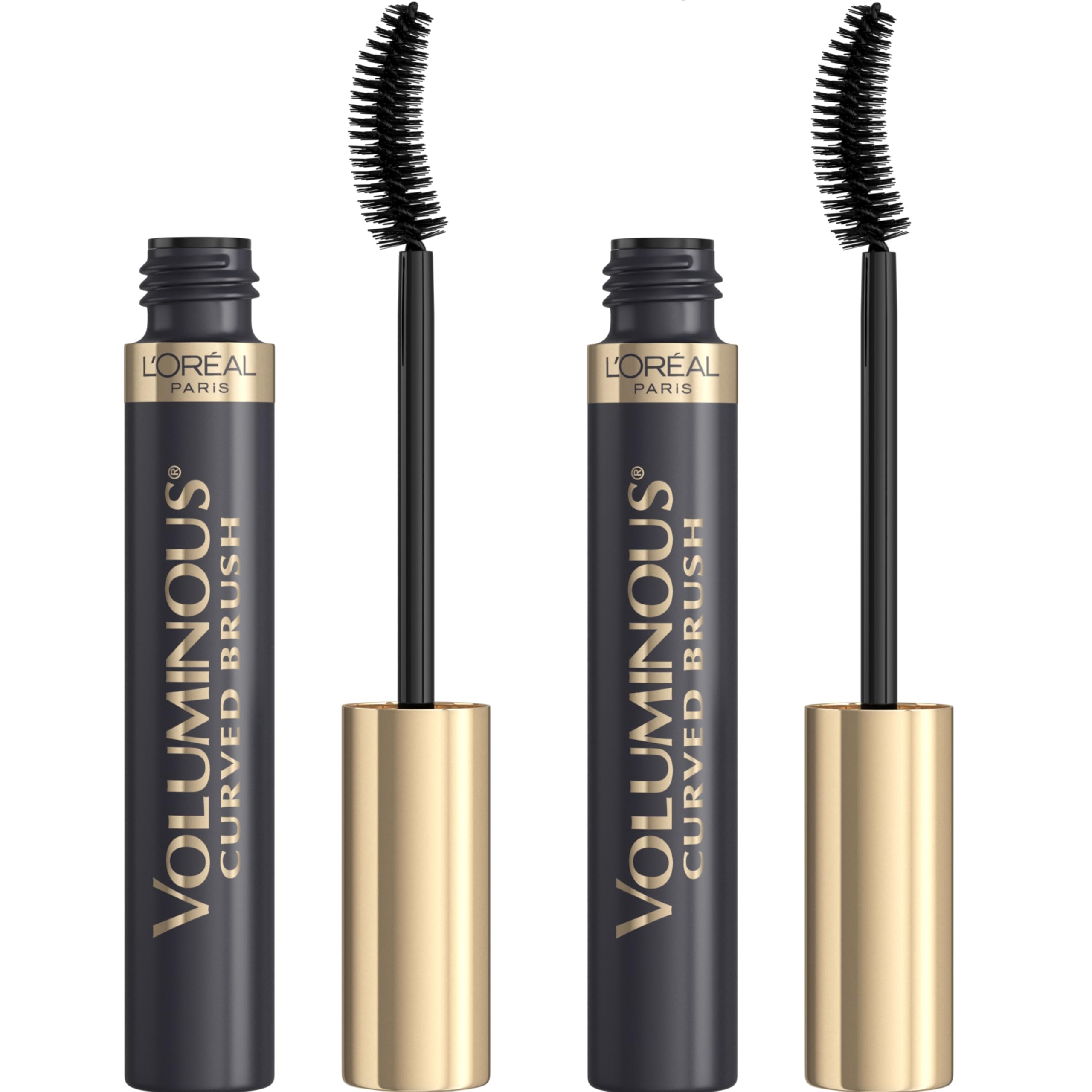 Photo 1 of L'Oreal Paris Makeup Voluminous Original Volume Building Mascara with Curved Brush, Black,1 COUNT 