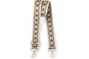 OTCO Purse Straps Replacement Crossbody Straps for Purses,Canvas Wide Shoulder Strap for Bags,Guitar Straps for Handbags Backpack Replacement Straps Luggage Straps for Women