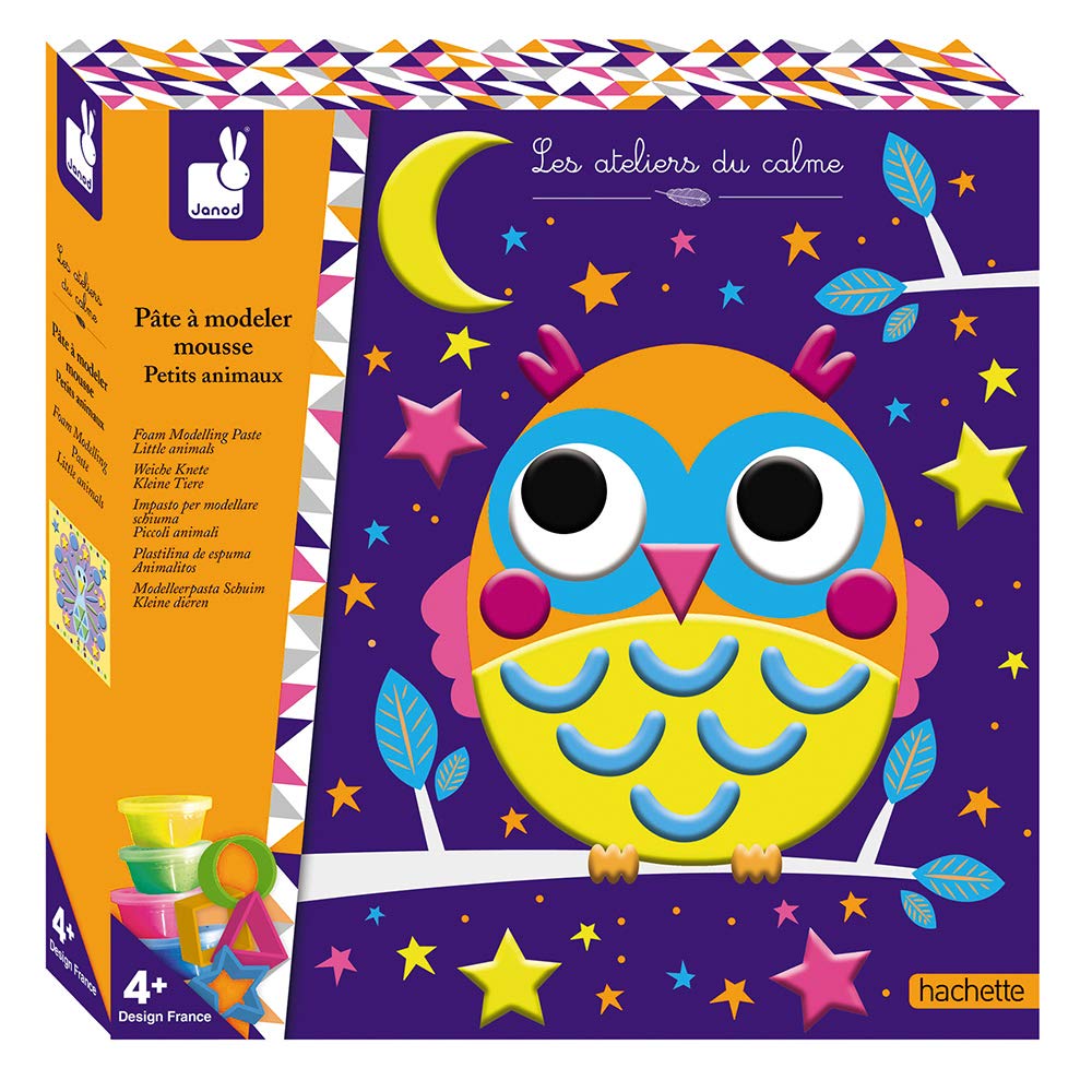 Janod Foam Modelling Paste Little Animals