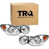 TRQ Headlight Set 2 Piece | For 05-07 Buick LaCrosse