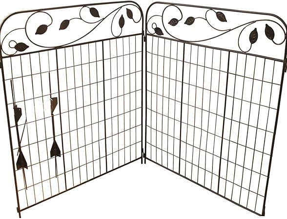 Amazon Com Amagabeli Decorative Garden Fence 44in X 6ft Metal