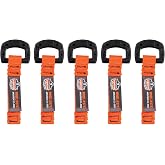 Ergodyne Squids 3707 Tool Tethering Attachment for Hand Tools, Non Conductive D-Ring, 2lbs Weight Rating, 6-Pack