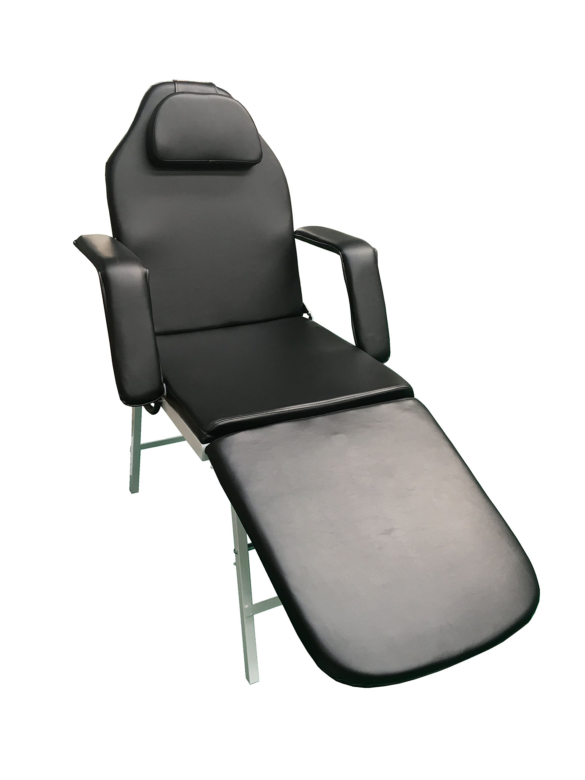 3 Fold Portable Tattoo Facial Bed Beauty Salon Massage Table Chair w
