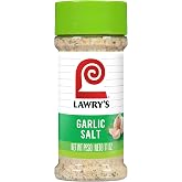 Lawry&rsquo;s Garlic Salt, Coarse Ground with Parsley, No MSG Added, Kosher Certified, Flavorful Salt for Chicken, Pork &amp; Steak, 11 oz