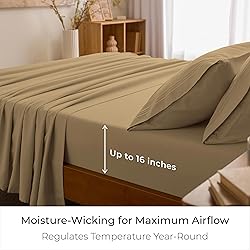 Mellanni Full Sheets Set - 4 PC Iconic Collection