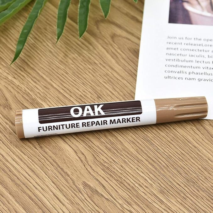 Marker Pen, Wood Furniture Scratch Repair Touch Up Pen Recolour Marker